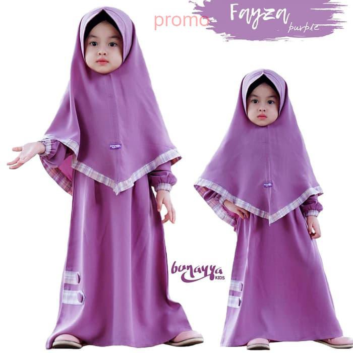 Baju muslim anak perempuan Gamis anak syar'i -