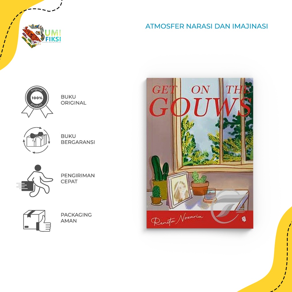 Buku Novel Get On The Gouws - Bukune - Renita Nozaria - Bumi Fiksi