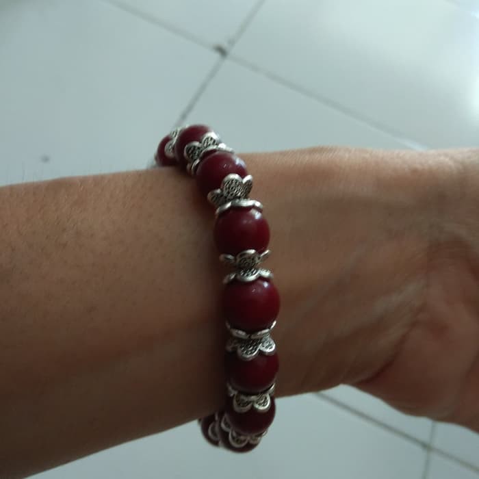 gelang manik batu alam oleh oleh souvenir bali