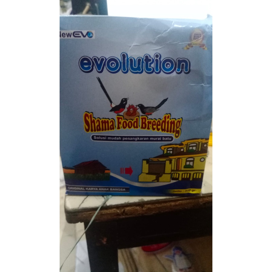 VOER EVOLUTION VOER EVO SHAMA FOOD BREEDING VOER UNTUK TERNAK MURAI