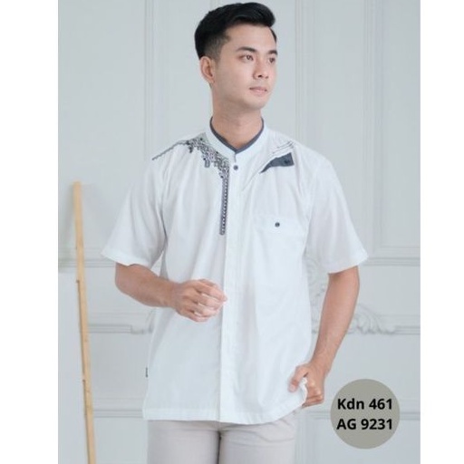 PD06 Syahdika koko lengan pendek putih