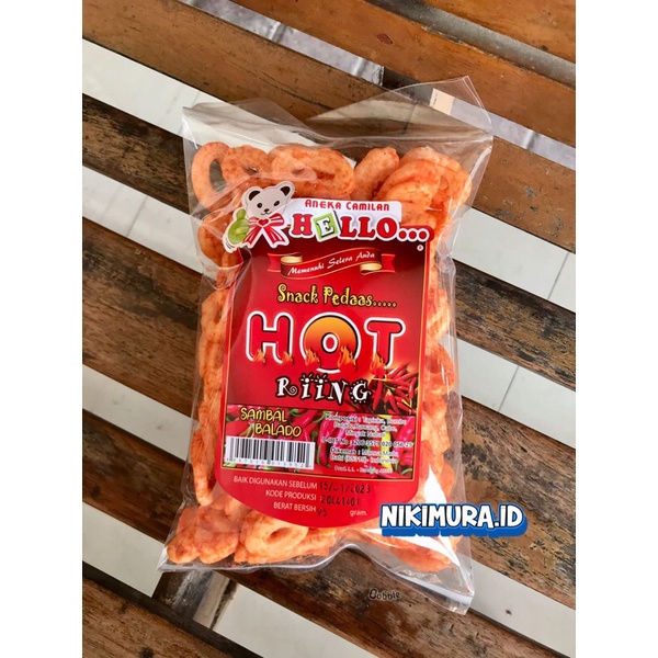 

Hello Snack : Snack Pedas Hot Ring Sambal Balado