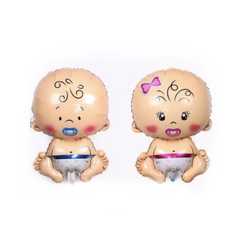 Balon baby foil born/balon bayi/balon foil metalik/balon baby shower/balon karakter/balon dekor