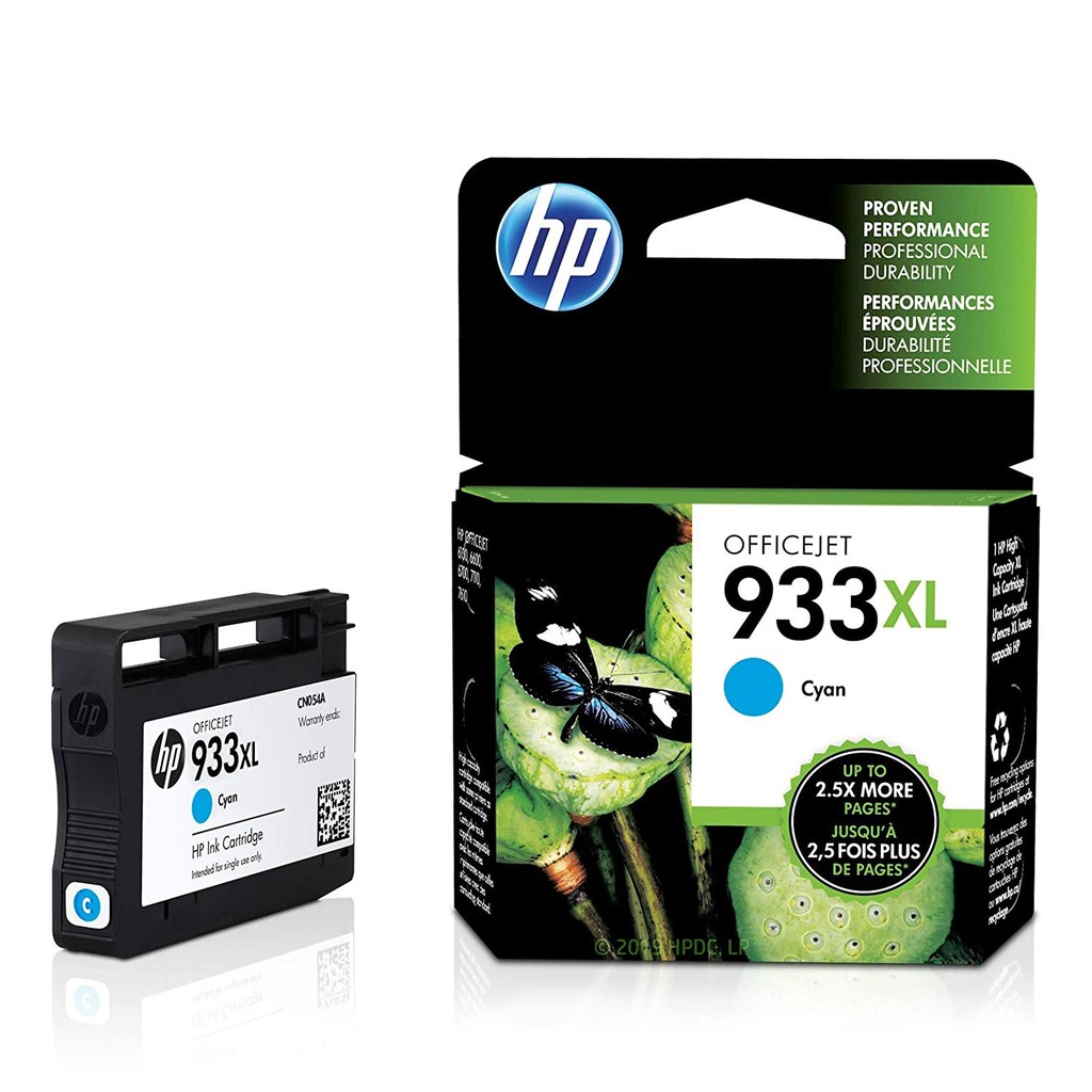 Hp Tinta  933Xl High Yield Cyan Original Ink Cartridge