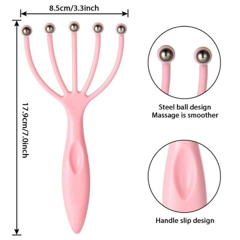 JT - Head Spa Massager Scalp Refleksi Pemijat Kepala | Alat Pijat Kepala Bokoma Refleksi / ALAT PIJAT KEPALA RELAKSASI KEPALA ALAT TERAPI KESEHATAN KULIT KEPALA ALAT PIJIT HEAD SPA MASSAGER