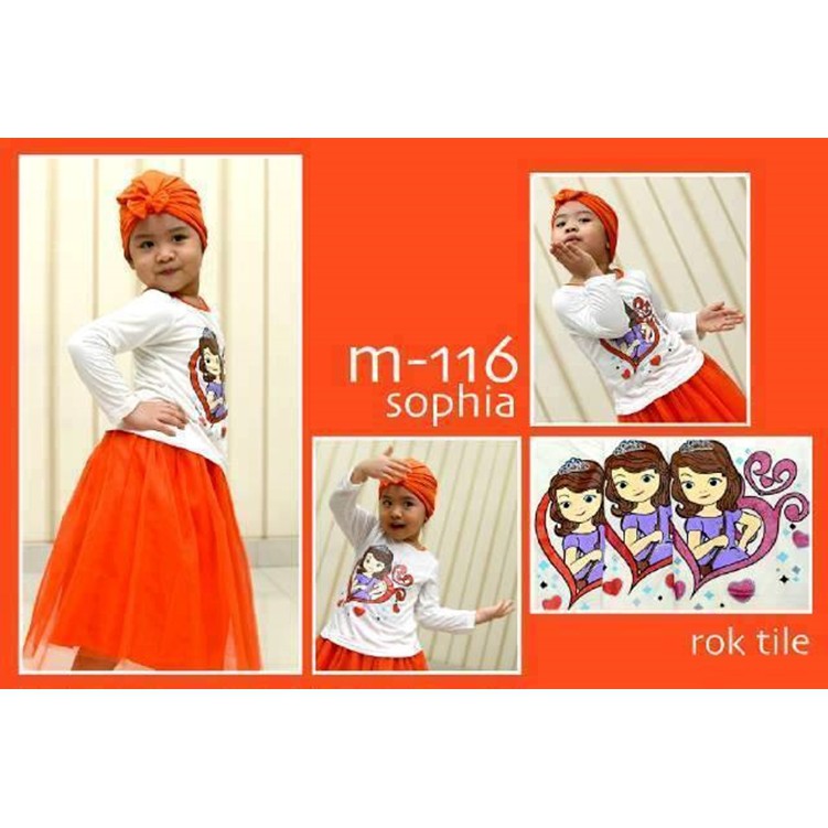 M-116 SOPHIA / BAJU GAMIS ANAK