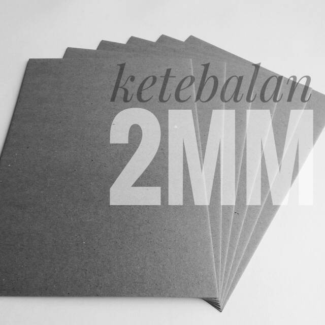 

( 10 Lembar ) Kertas Board No 30 / Karton 2 mm Uk A3 / 29.7 cm X 42 cm