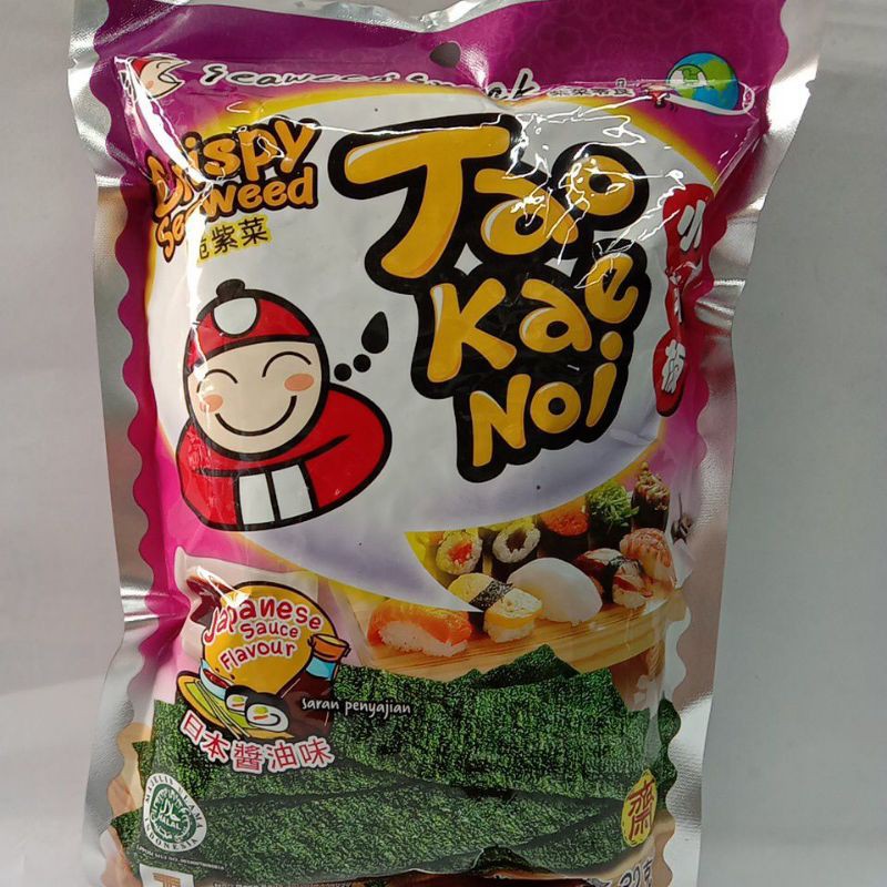

TAO KAE NOI CRISPY SEAWEED JAPANESE SAUCE FLAVOUR 32gr