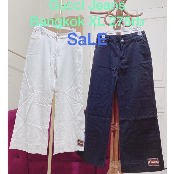 Celana Jeans import celana bangkok bkk Kulot Wanita /Celana /Celana Cutbray /Celana Murah Berkualita