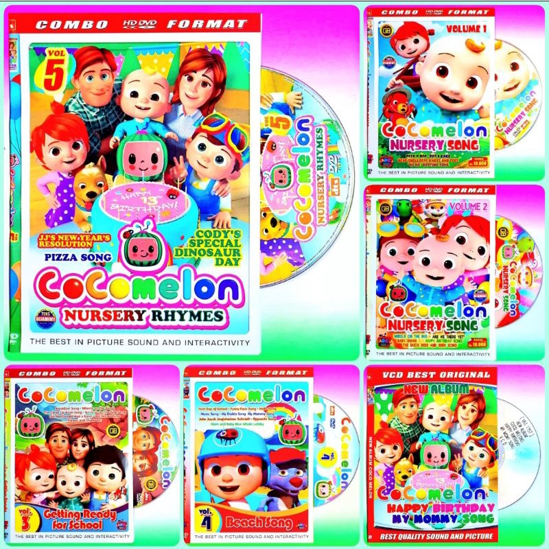 TERLARIS DVD lagu anak cocomelon vol 1 - TERLARIS DVD lagu anak terlaris & terbaru