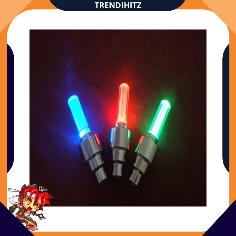 Grosir tutup pentil lampu led tutup ban motor - Kuning Trendihitz