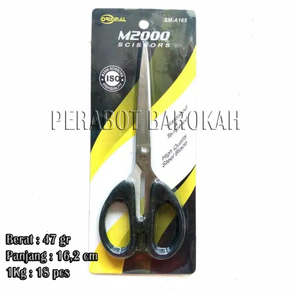 

Gunting Kertas Baja Stainless M2000 Sedang SM-A165