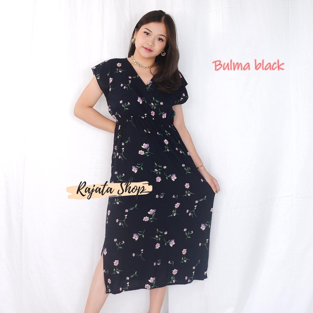 Daster Bali MANOHARA-MANO BULMA BLACK