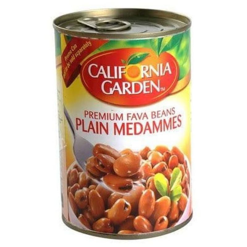 

Kacang California Garden Premium Fava Beans Foul Plain Medammes 400 Gram Impor Arab SAUDI