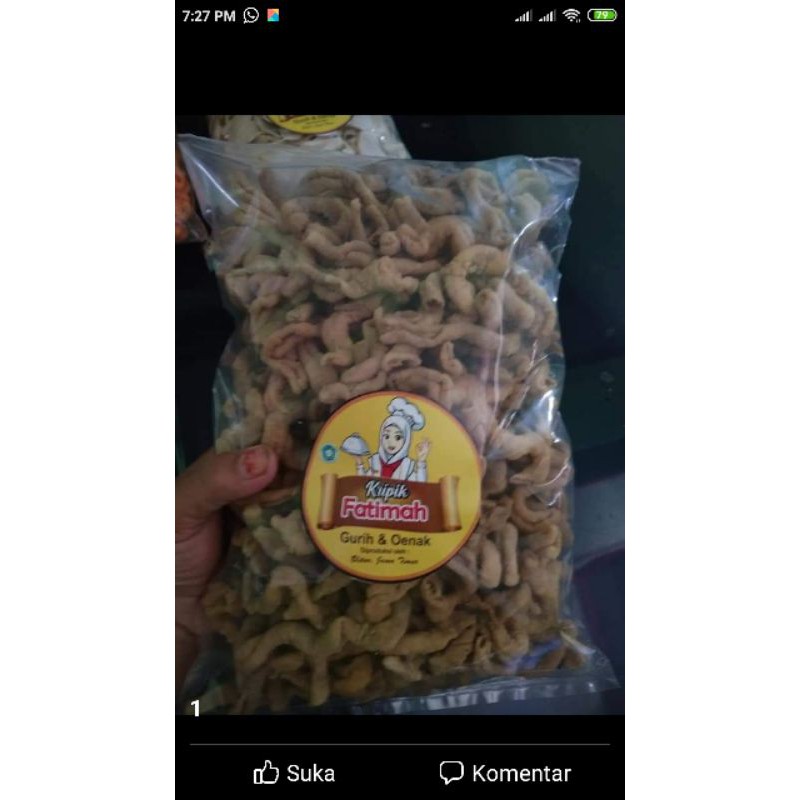 

kripik usus ori