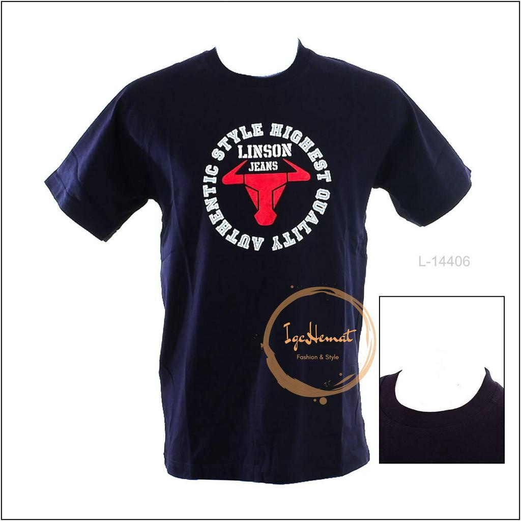 KAOS OBLONG LAKI LAKI LENGAN PENDEK LINSON[L14406]