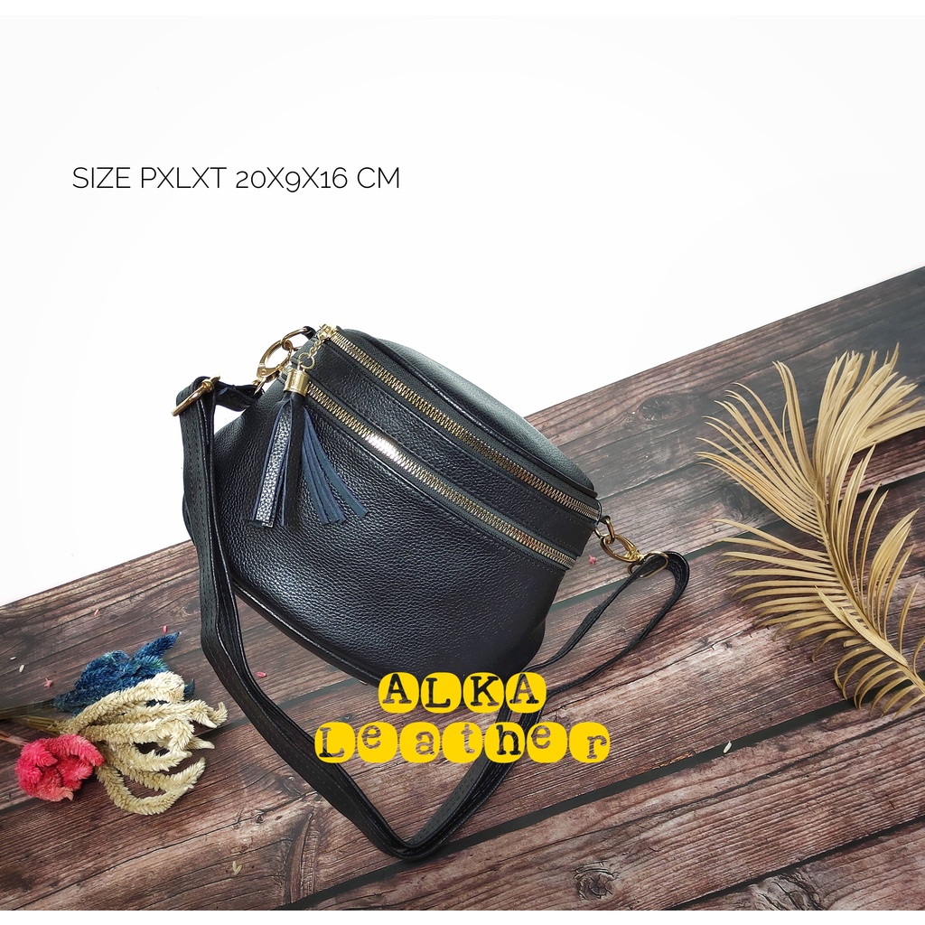 Tas Kulit Garut Tas Selempang Wanita Model Baru