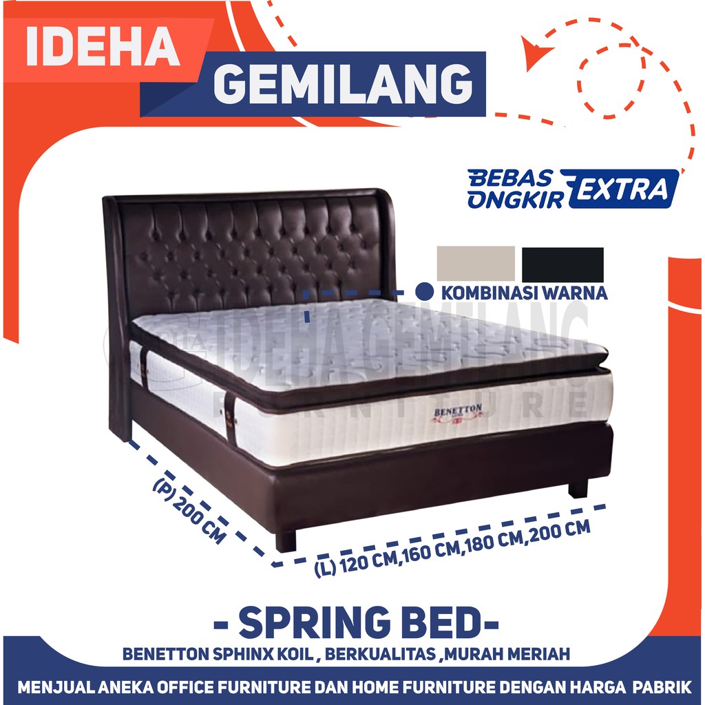 Spring Bed Benetton Sphinx Koil