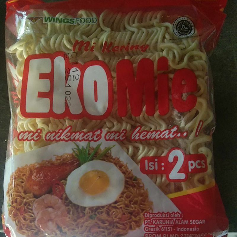 

Eko Mie Mi Kering