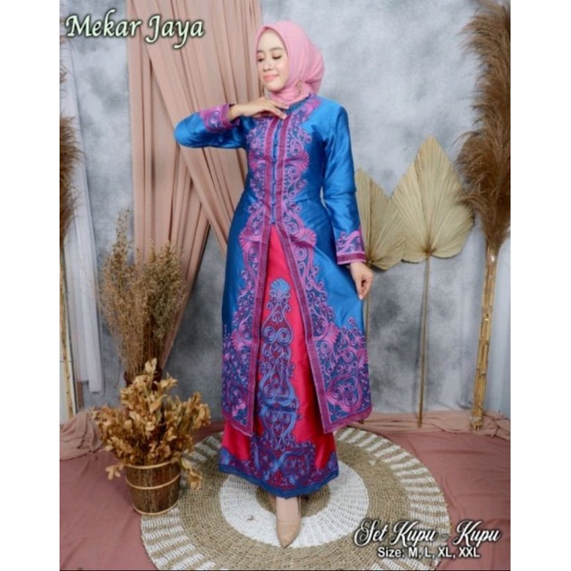 Stelan Kebaya Kupu Kupu Original Butik