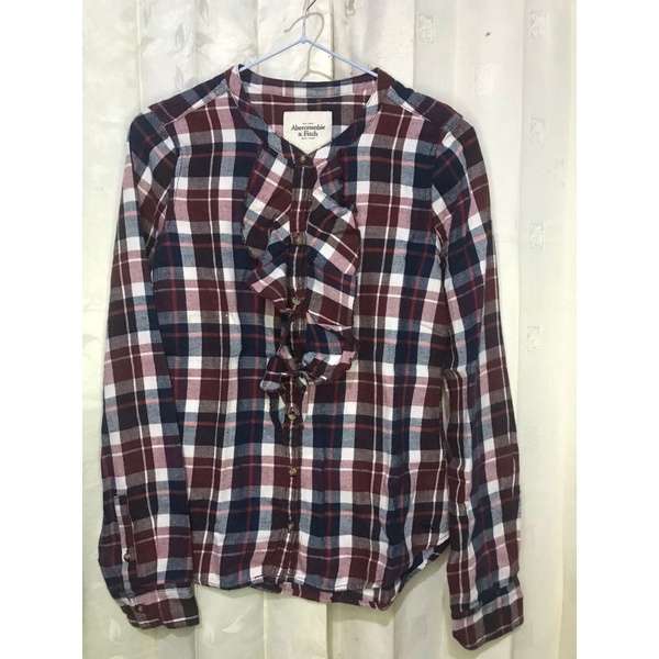 Preloved Kemeja Flanel Abercrombie & Fitch