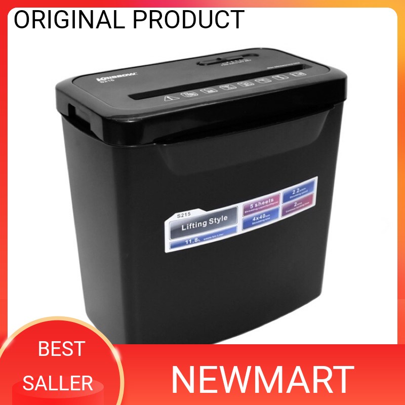 Mesin Penghancur Kertas S215 Krisbow Paper Shredder