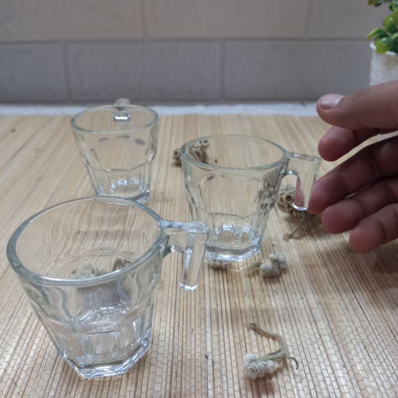 gelas sloki wine premium/gelas kecil/gelas mini gagang/gelas sloki/gelas wine