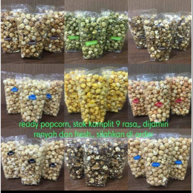 

Pop Corn XX1 All Variant 125 gr Caramele Chocolate Butter Original Greentea Coffe Balado BBQ Chesse