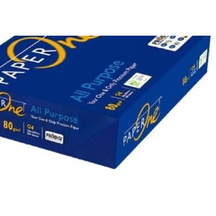 

♚ PAPERONE Q4 Kuarto Letter 80 gr KERTAS HVS PRINT FOTOKOPI ♪