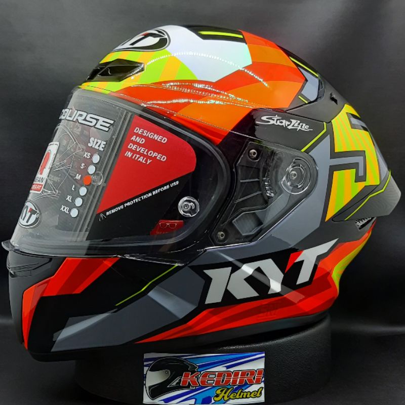 Jual Helm KYT TT COURSE FLUX JAUME MASIA 2019 full face ttc Shopee