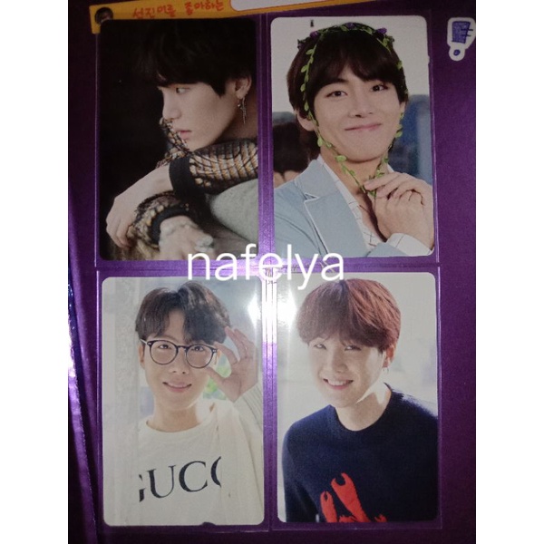 Dicon 101 tae v taehyung bunga/daun bundle jhope suga