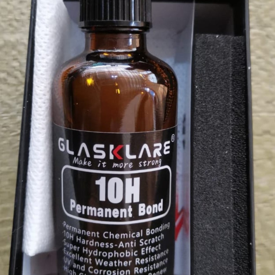 Glasklare Nano Ceramic Diamond Coating 10H Mobil Motor-Blac