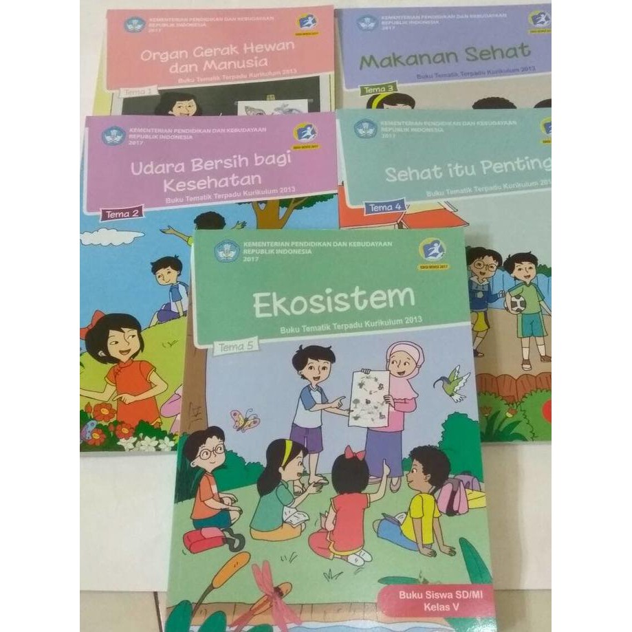 Paket Kelas 5 Semester 1 Revisi 2017 Diknas Shopee Indonesia