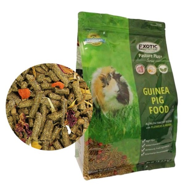 Exotic Nutrition Pasture Plus Makanan Marmut gp cavy Guinea Pig 2.2kg