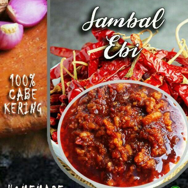 

Sambal udang ebi homemade ukurn 200ml