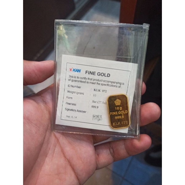 Emas Antam Retro 10 gram