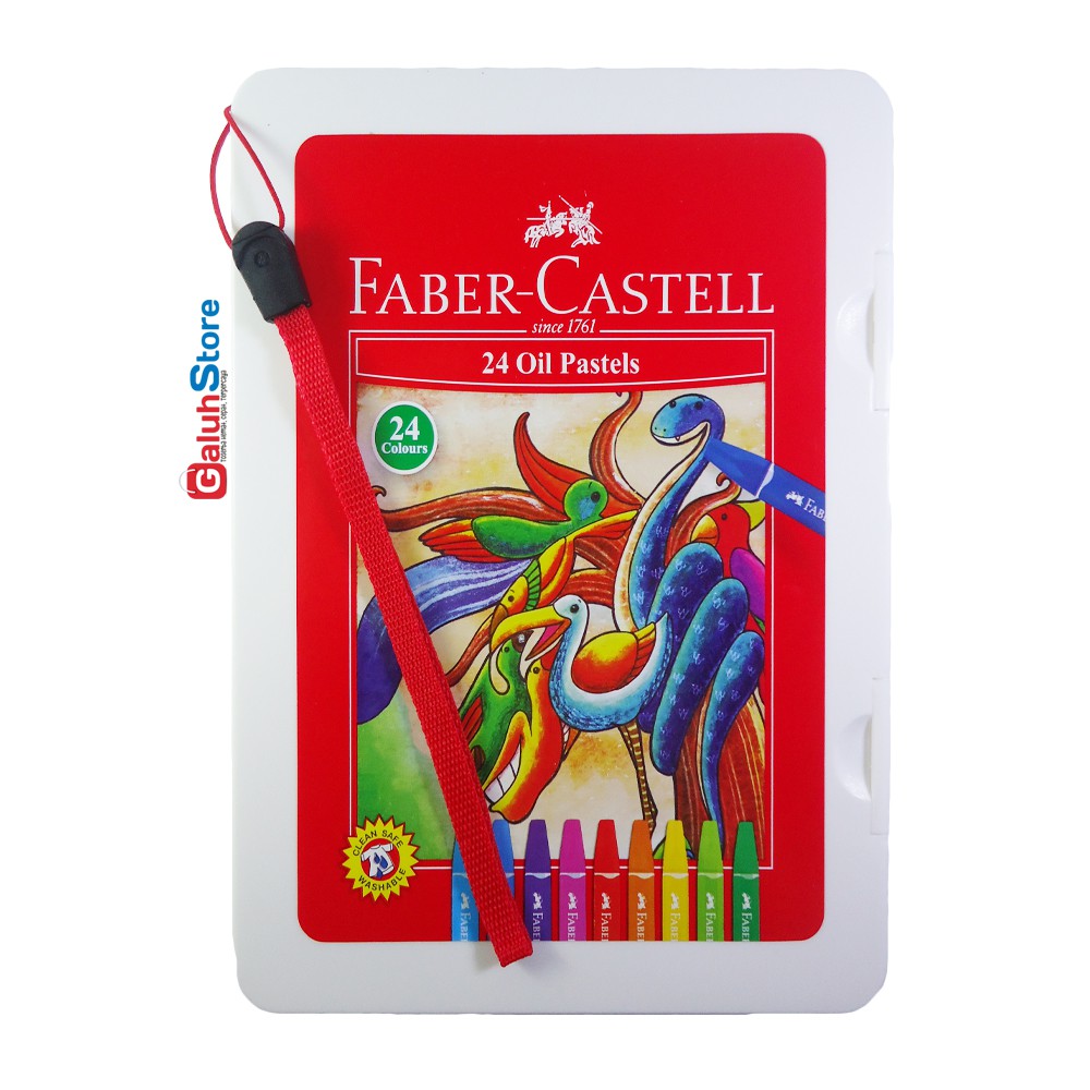 

Faber Castell Crayon Oil Pastel 24 Warna