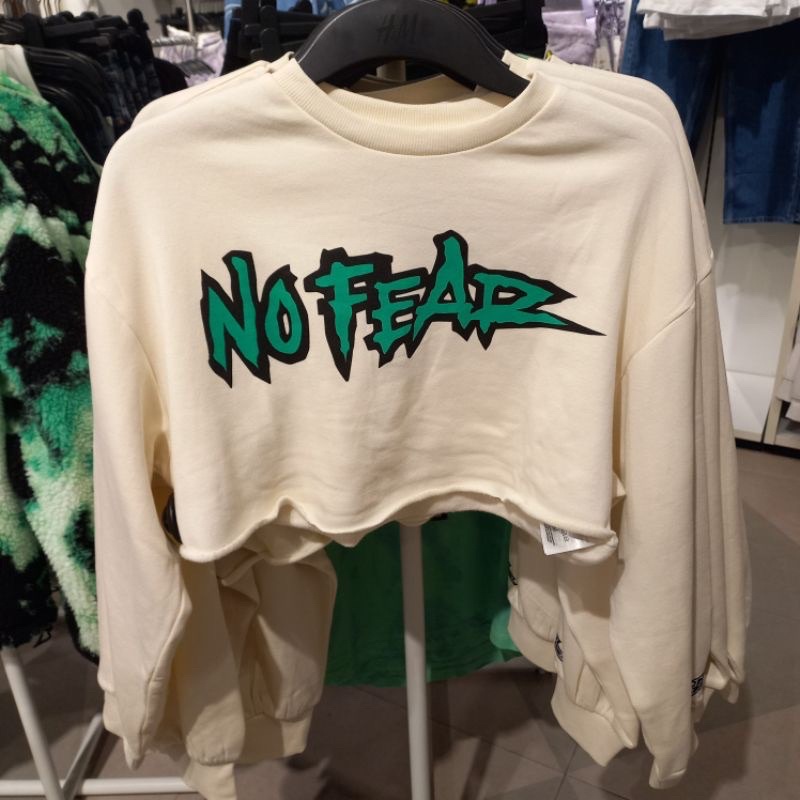 jastip sweater no fear h&m
