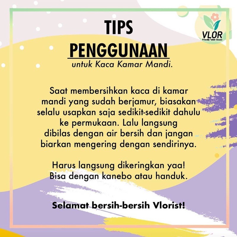 Vlor Pembersih Kamar Mandi, Toilet & Kaca Ampuh (Ukuran 1 Liter)