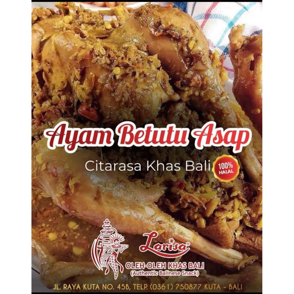 

Ayam Betutu Asap (Frozen) Khas Bali