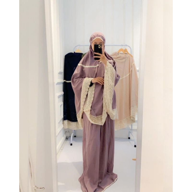 MUKENA RENDA MUKENA KATUN MUKENA DEWASA MUKENA JUMBO MUKENA TERLARIS MUKENA TERBARU MUKENA TERMURAH 