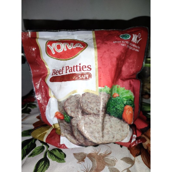 Jual Beef Patties Yona Shopee Indonesia