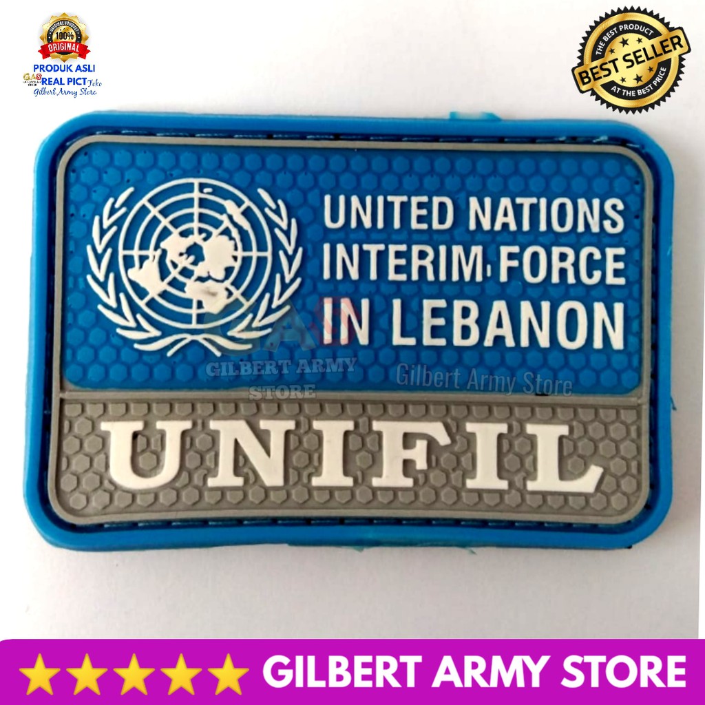 Grosir Logo Patch Ruber Karet Logo Tempelan  Kesatuan Tni Militer Murah GILBERT ARMY STORE Raider