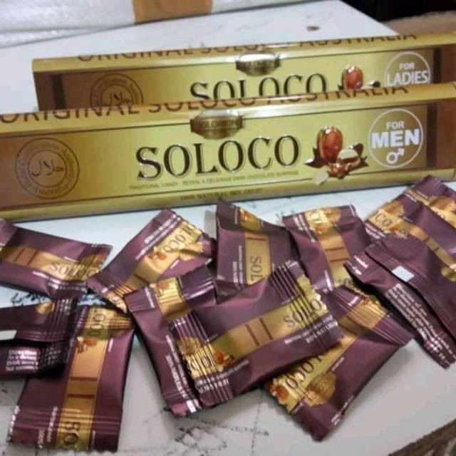 ⭐⭐⭐⭐⭐  MURAH PERMEN SOLOCO ASLI ORIGINAL AUSTRALIA ORIGINAL SALOCO ORIGINAL PERMEN COKLAT