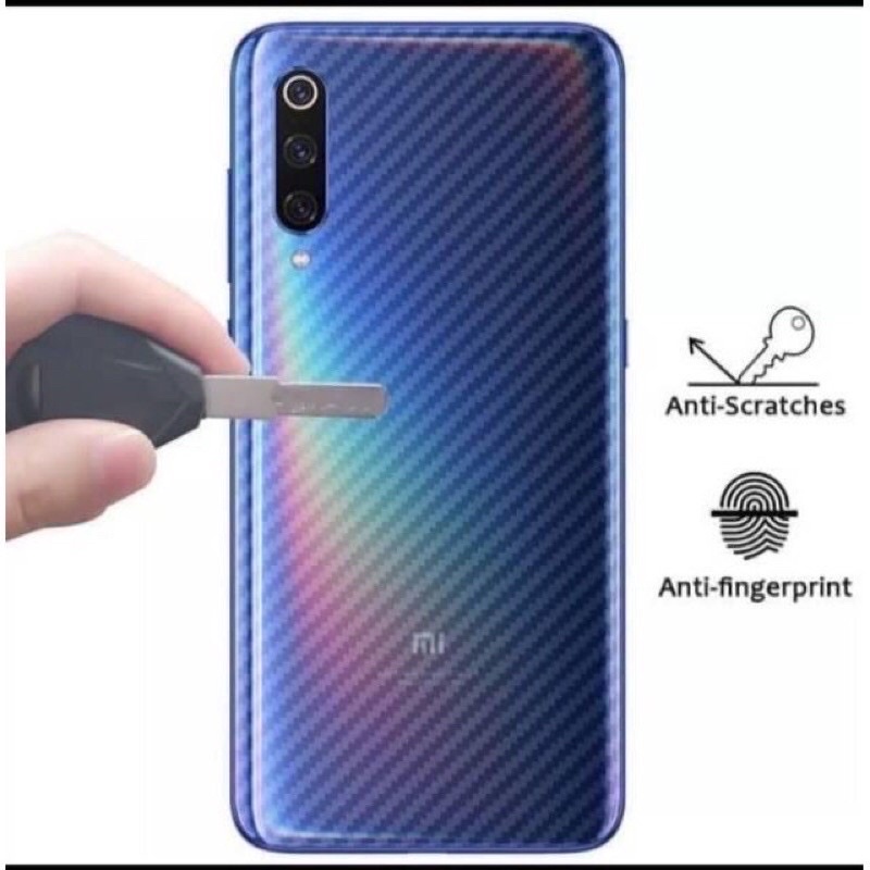 OPPO A72/A73/RENO 6 GARSKIN STICKER CARBON BACK