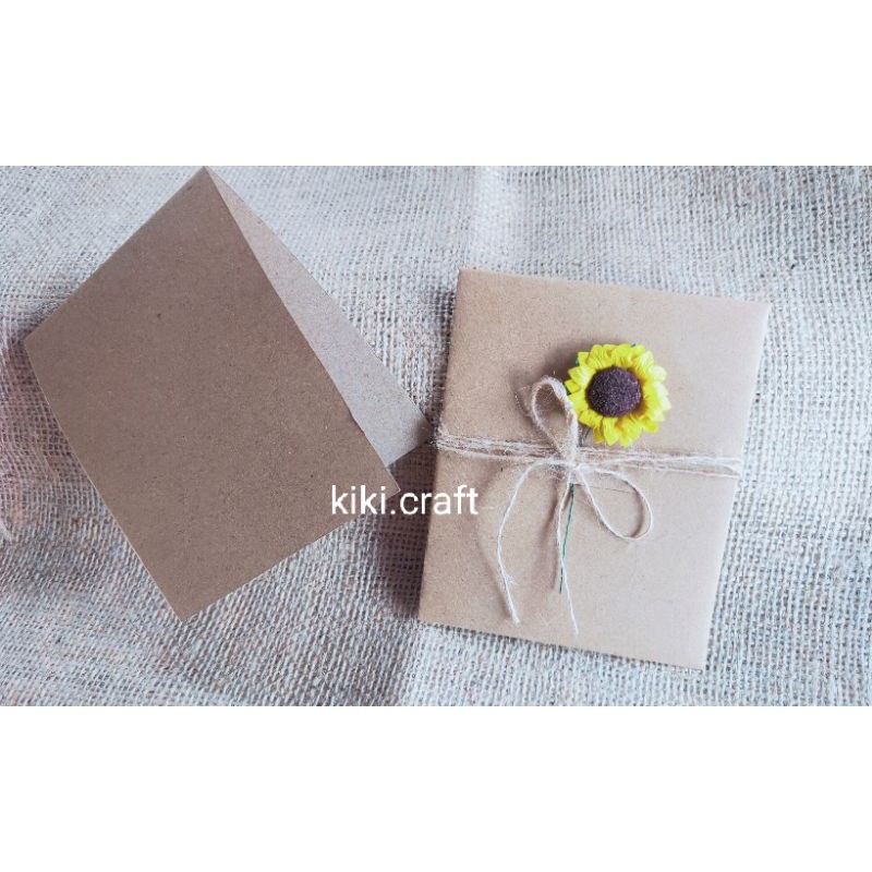Kartu Ucapan Aesthetic Serbaguna Bunga Matahari