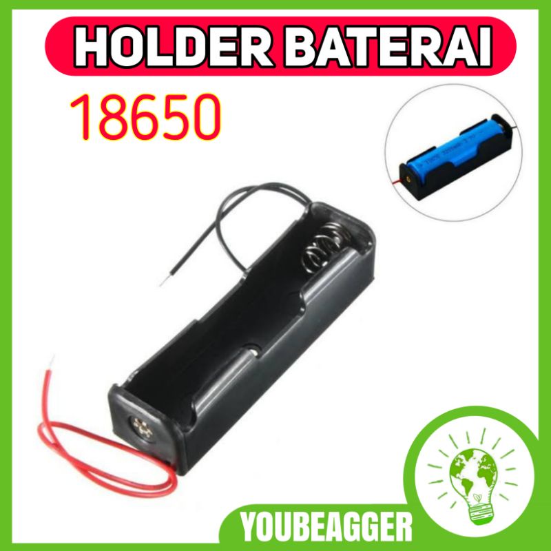 HOLDER BATERAI 18650