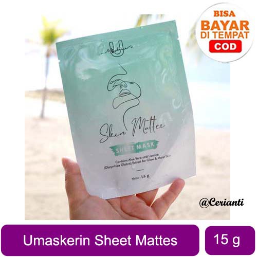 Umaskerin Sheet Mask Skin Matter 15gr_Lynn Design