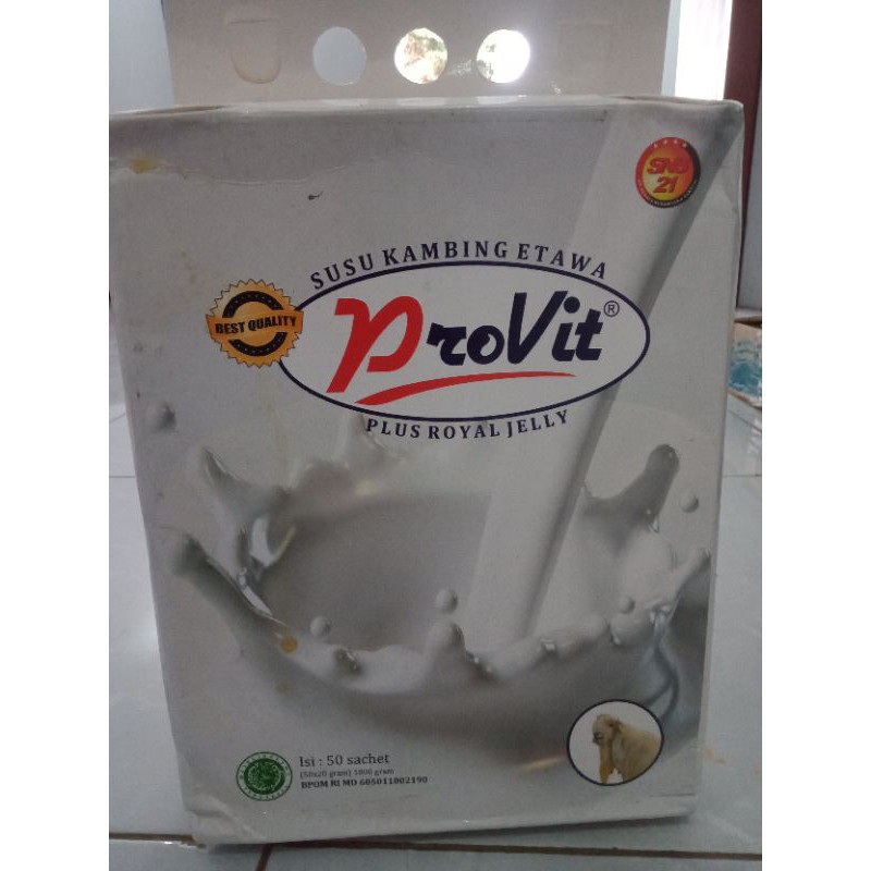

Susu kambing Provit plus royal jelly