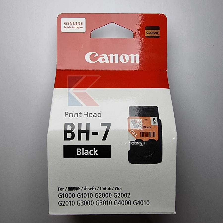 CANON PRINT HEAD BH 7 BH7 Black Pengganti CA91